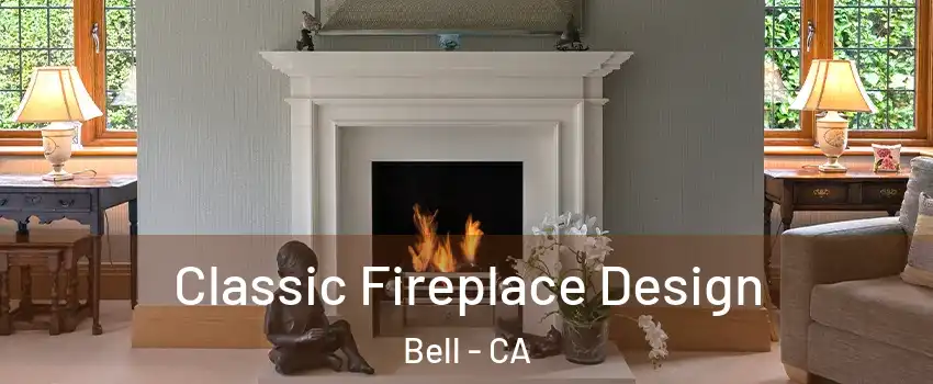  Classic Fireplace Design Bell - CA