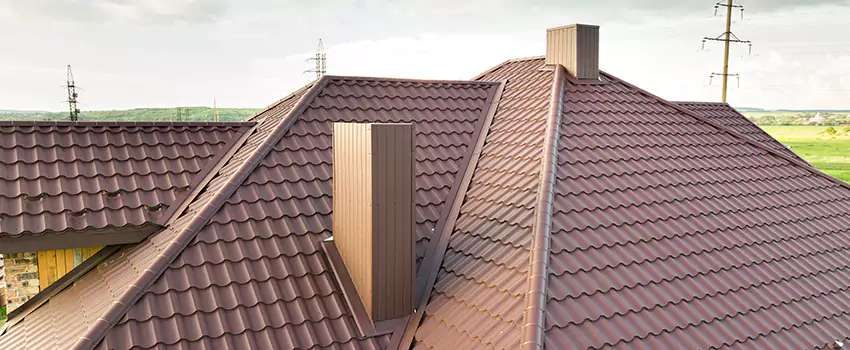 Residential Chimney Flashing Restoration in Bell, CA