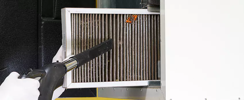 Clogged Air Duct Cleaning Process in Bell, CA