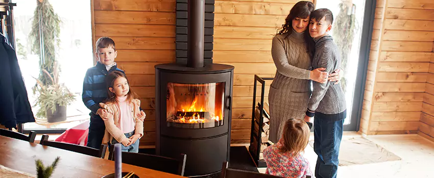 Morso Cast Iron Fireplace Insert Installation in Bell, California