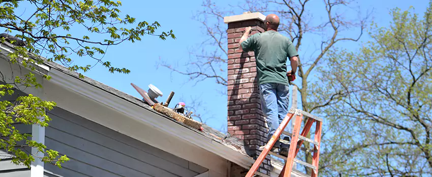 Vinyl and PVC Chimney Flashing Installation in Bell, CA