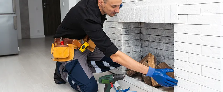 Fireplace Damaged Damper Frame Repair Services in Bell, California
