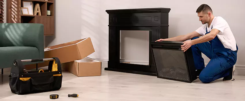 Old Rusted Metal Fireplace Repair And Replacement in Bell, CA
