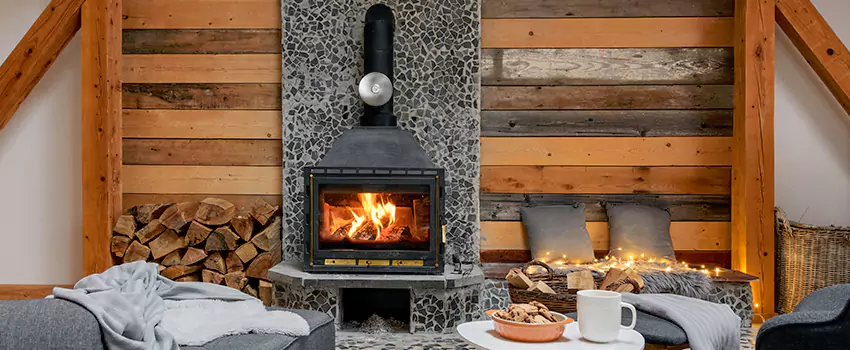 Thelin Hearth Products Direct Vent Gas Stove Fireplace Inspection in Bell, California