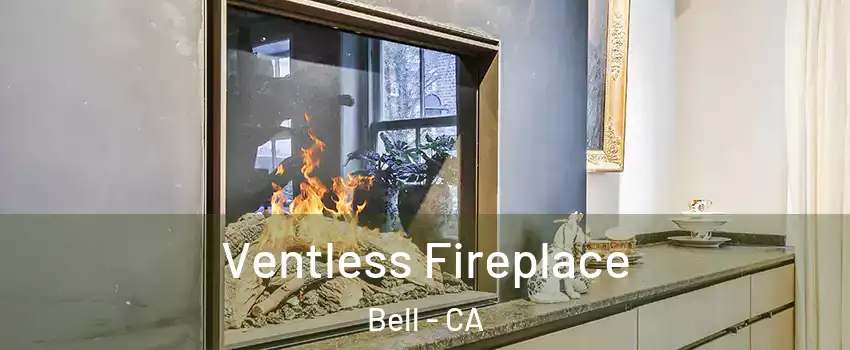  Ventless Fireplace Bell - CA
